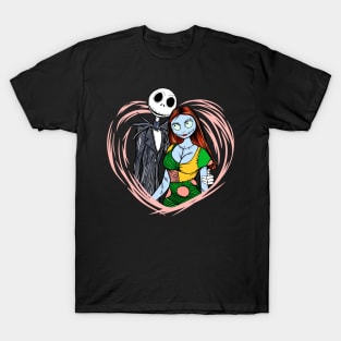 Jack and sally love T-Shirt